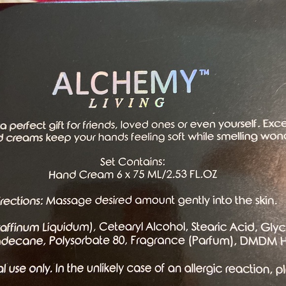 ALCHEMY Living Hand Creams brand new please see all pictures - Picture 11 of 12
